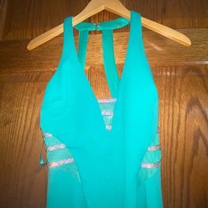 Prom, cruise, party Size 1 mint green